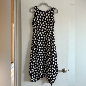 Karl Lagerfeld Black and White Polka Dots